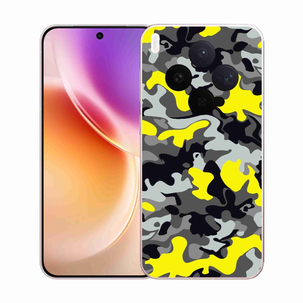 Gelový kryt mmCase na Vivo X300 - maskáčový vzor 6