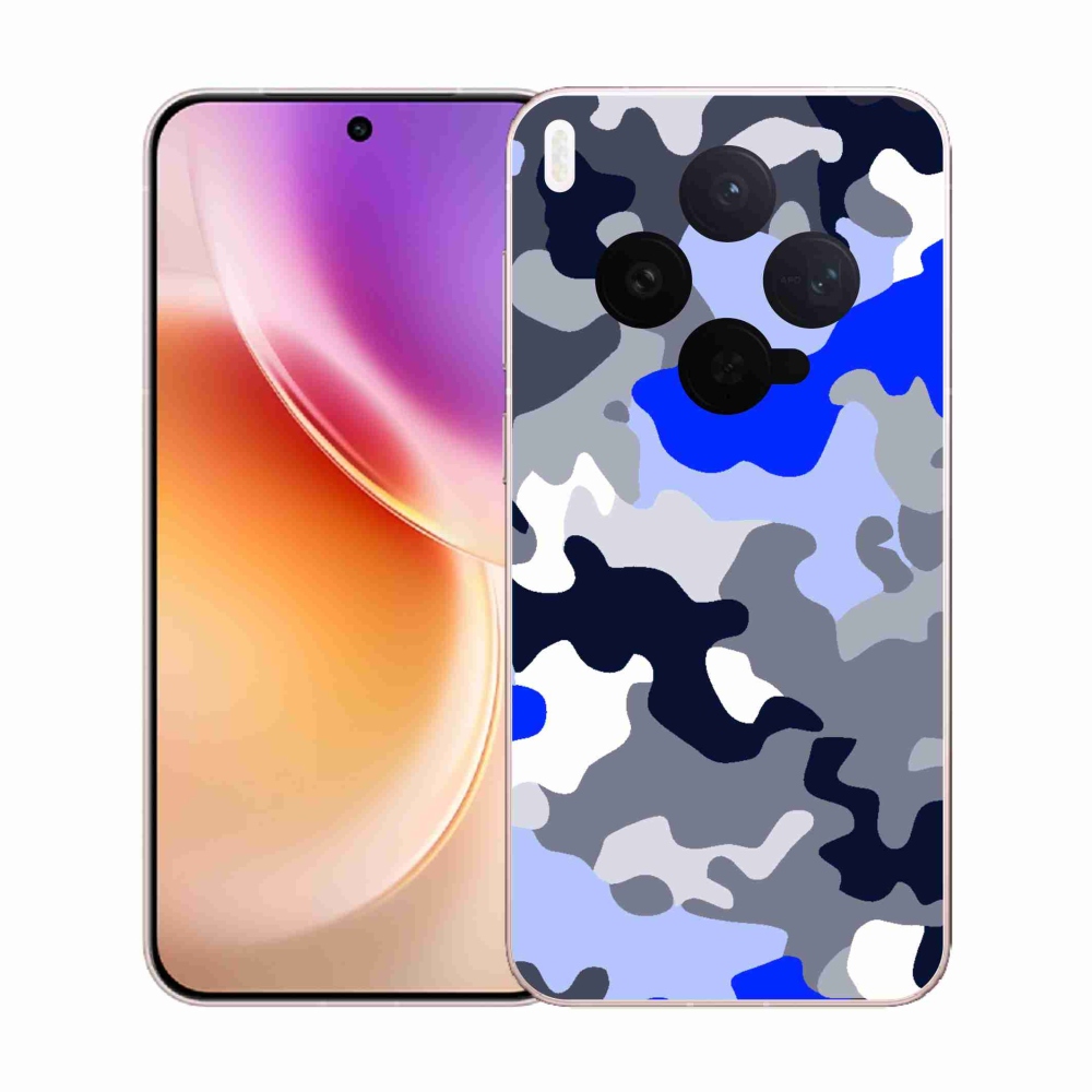 Gelový kryt mmCase na Vivo X300 - maskáčový vzor 8