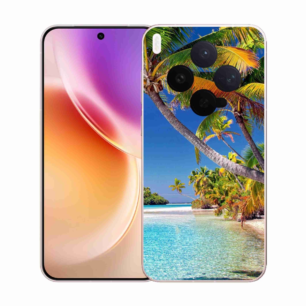 Gelový kryt mmCase na Vivo X300 - mořská pláž