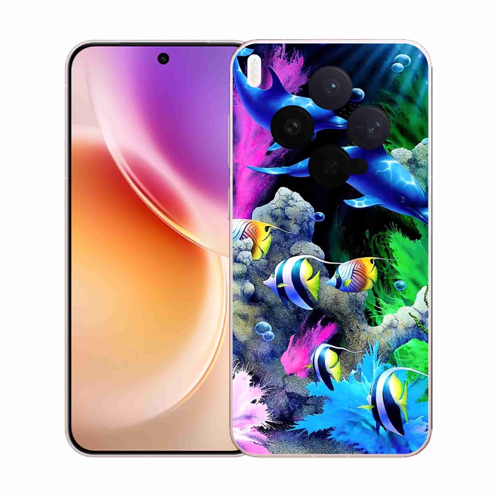 Gelový kryt mmCase na Vivo X300 - mořský svět