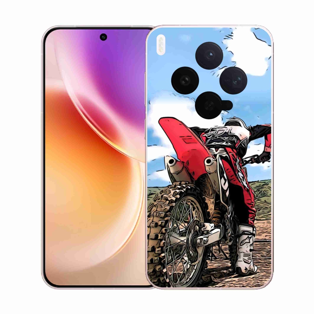 Gelový kryt mmCase na Vivo X300 - moto