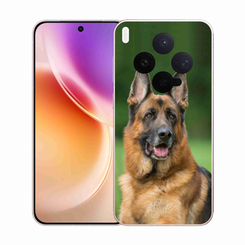 Gelový kryt mmCase na Vivo X300 - německý ovčák