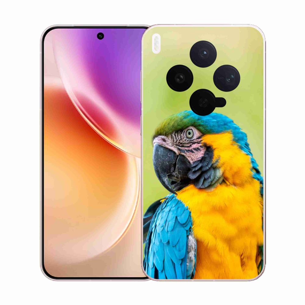 Gelový kryt mmCase na Vivo X300 - papoušek ara 2