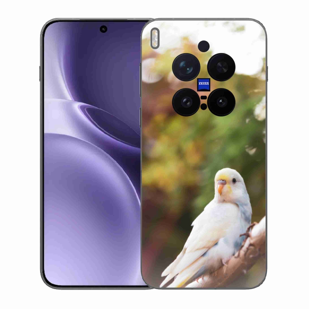 Gelový kryt mmCase na Vivo X300 Pro 5G - andulka bílá