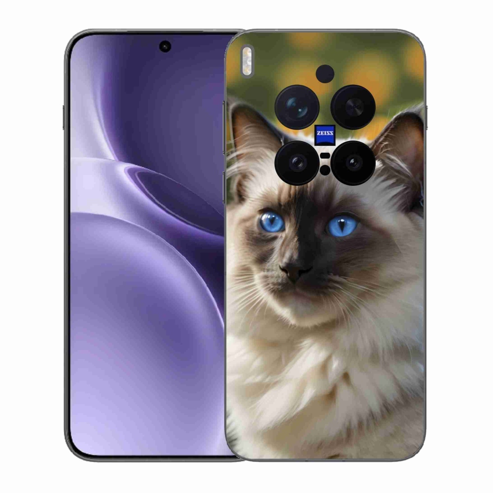 Gelový kryt mmCase na Vivo X300 Pro 5G - bílý ragdoll