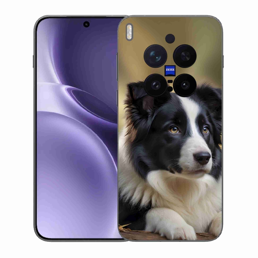 Gelový kryt mmCase na Vivo X300 Pro 5G - border kolie 2