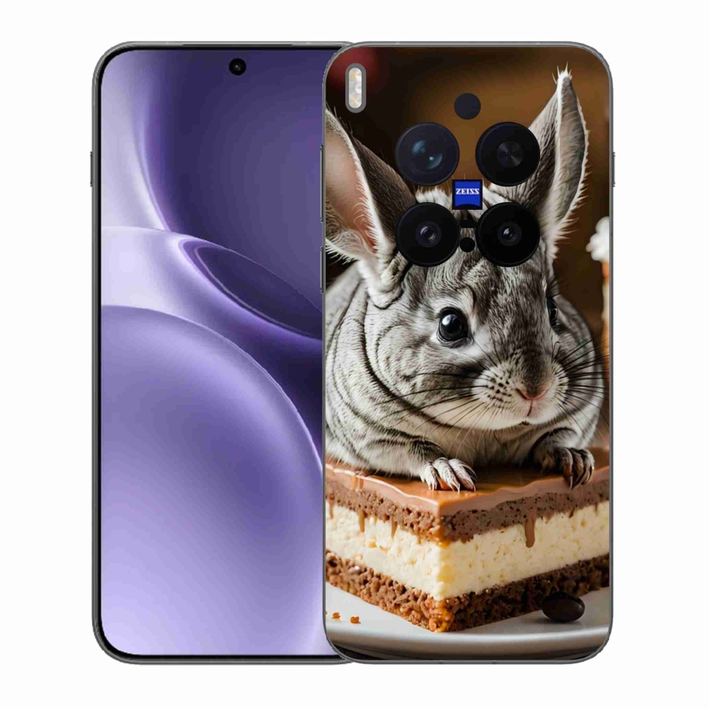 Gelový kryt mmCase na Vivo X300 Pro 5G - činčila