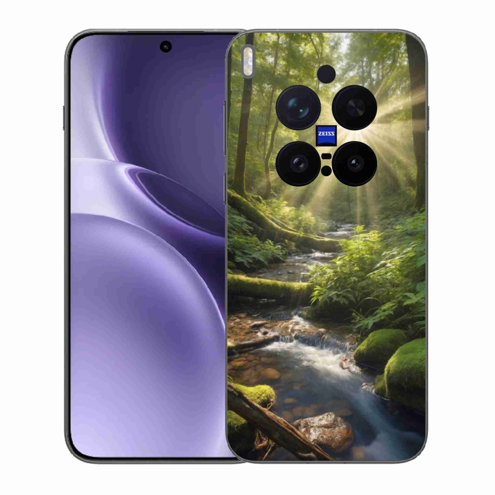 Gelový kryt mmCase na Vivo X300 Pro 5G - hlubina lesa