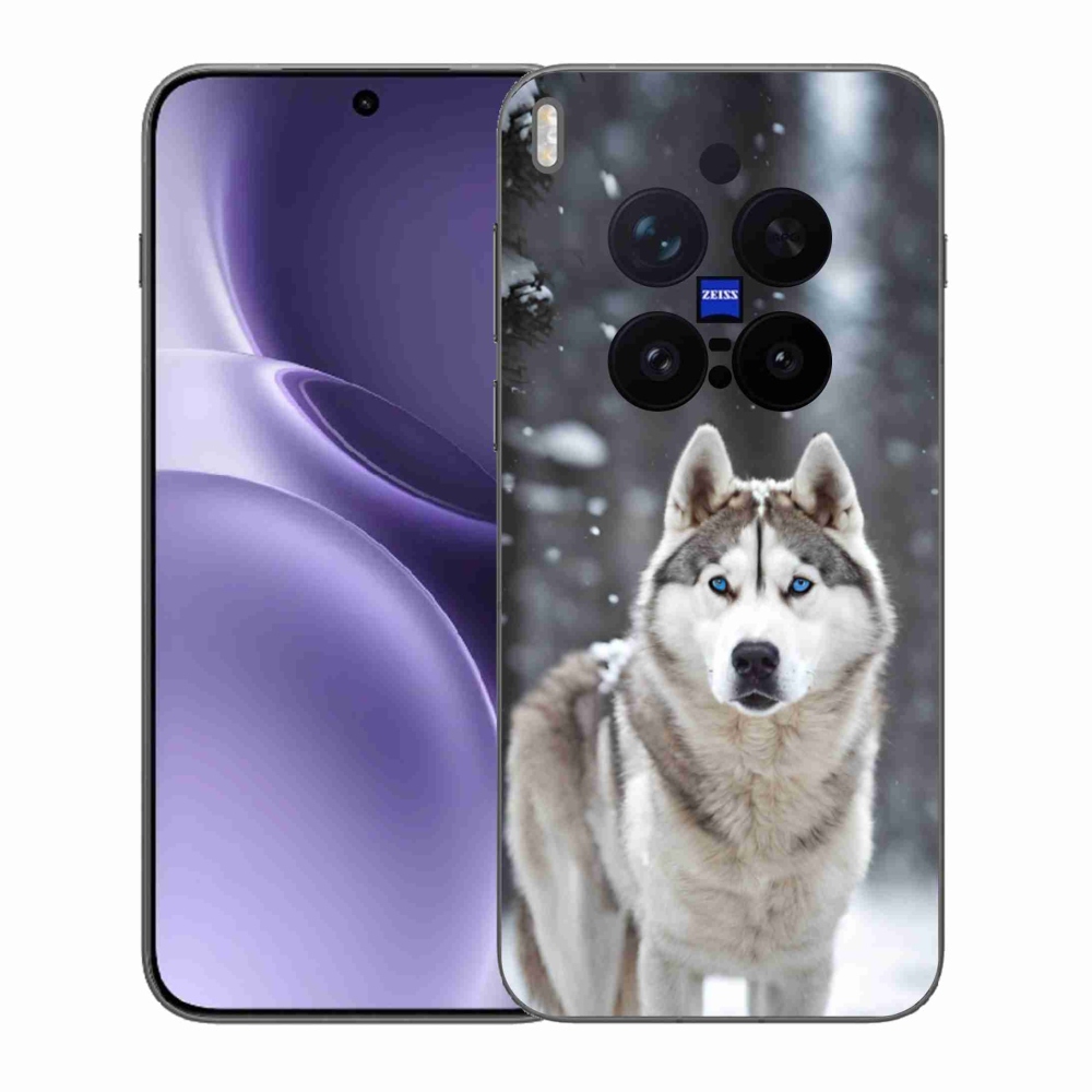Gelový kryt mmCase na Vivo X300 Pro 5G - husky 2