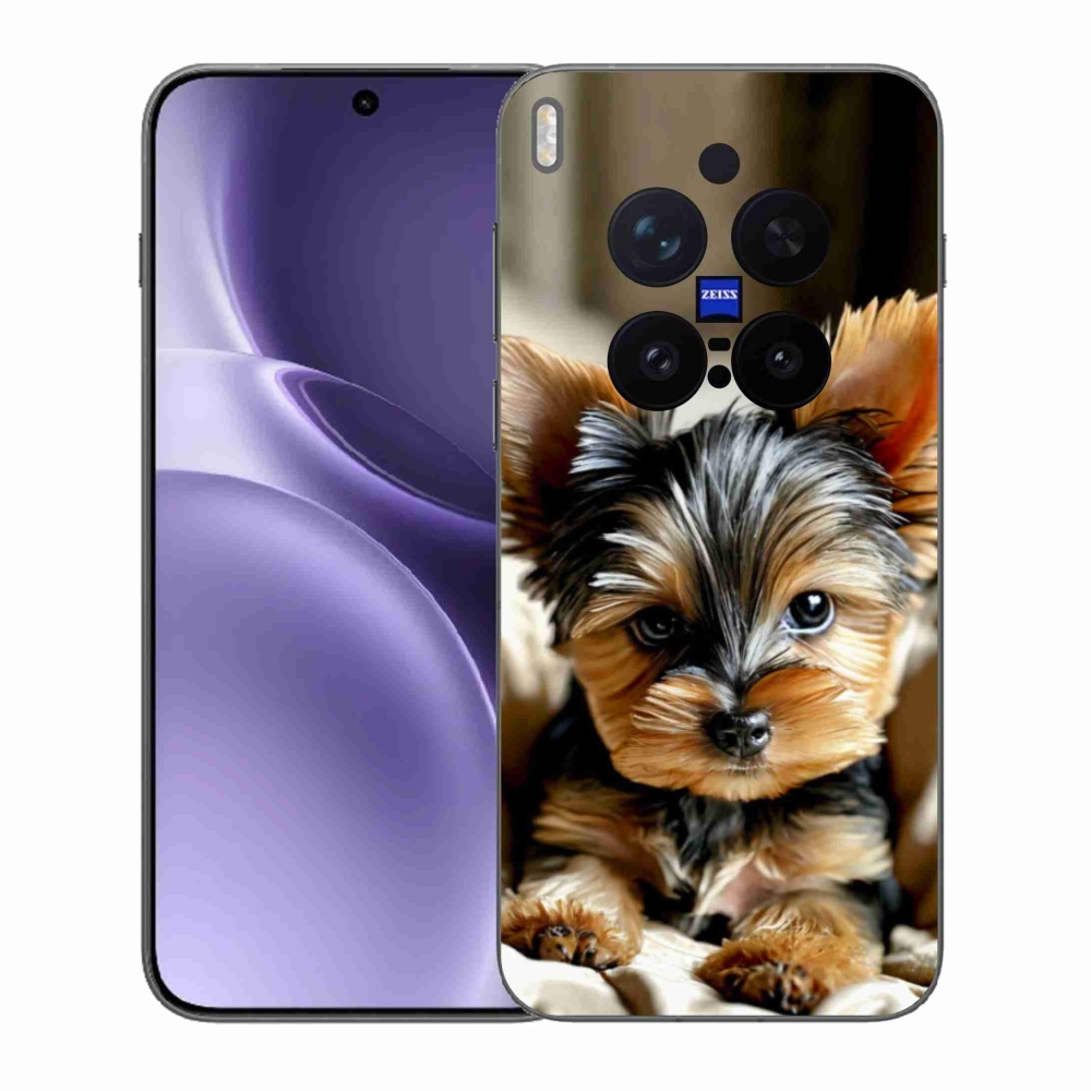 Gelový kryt mmCase na Vivo X300 Pro 5G - jorkšír 11