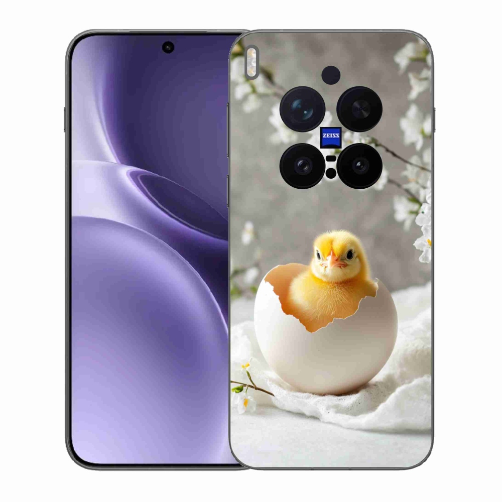 Gelový kryt mmCase na Vivo X300 Pro 5G - kuřátko