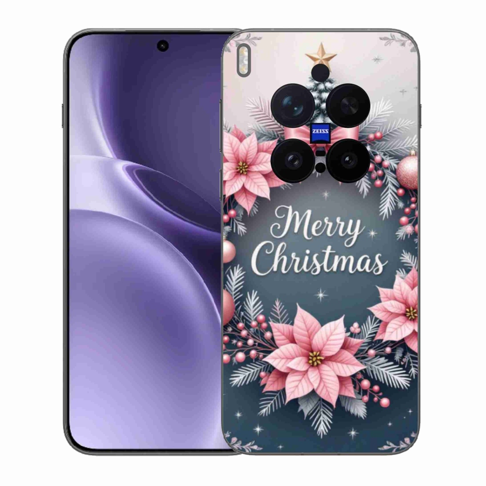 Gelový kryt mmCase na Vivo X300 Pro 5G - merry christmas