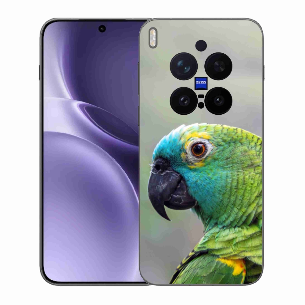 Gelový kryt mmCase na Vivo X300 Pro 5G - papoušek amazoňan
