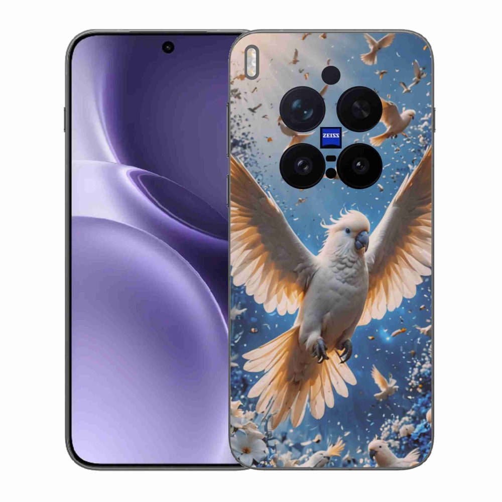 Gelový kryt mmCase na Vivo X300 Pro 5G - papoušek kakadu