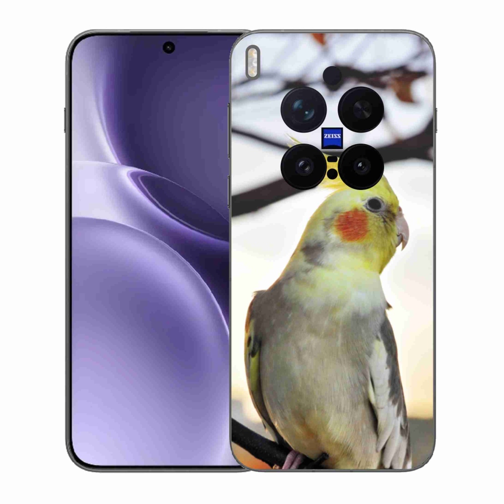 Gelový kryt mmCase na Vivo X300 Pro 5G - papoušek korela