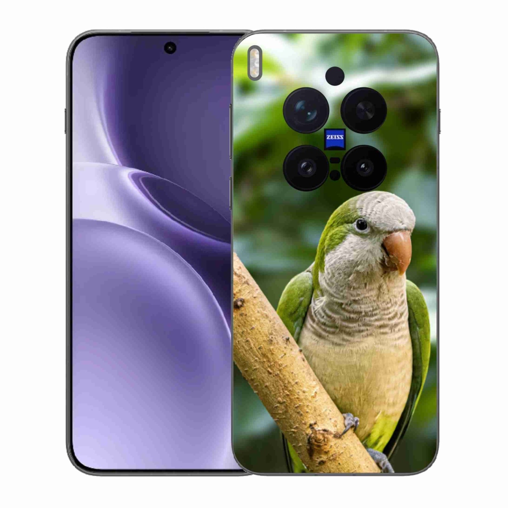 Gelový kryt mmCase na Vivo X300 Pro 5G - papoušek mníšek