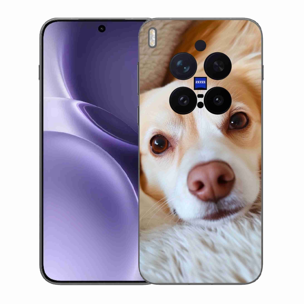 Gelový kryt mmCase na Vivo X300 Pro 5G - Roztomilá čivava