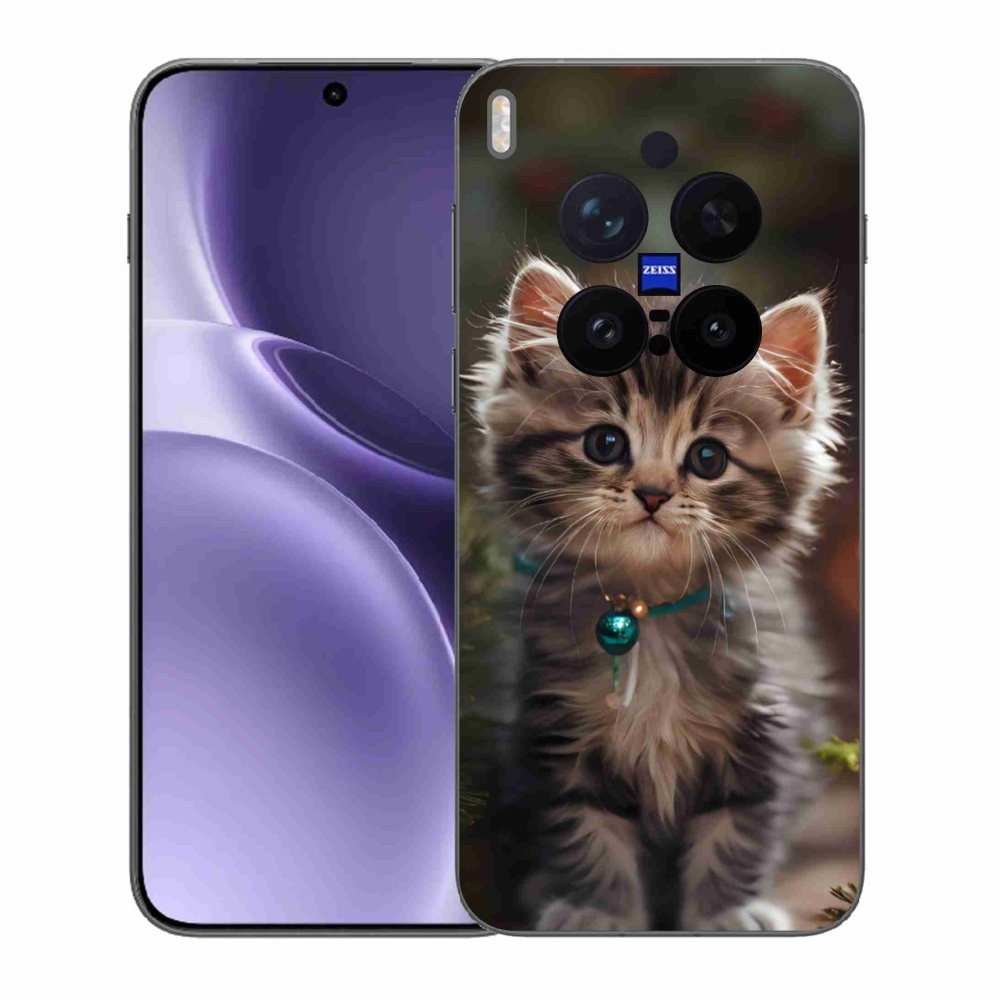 Gelový kryt mmCase na Vivo X300 Pro 5G - roztomilé kotě 11