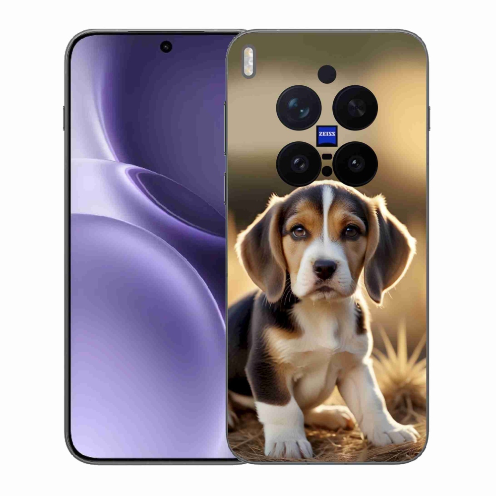 Gelový kryt mmCase na Vivo X300 Pro 5G - roztomilý bígl