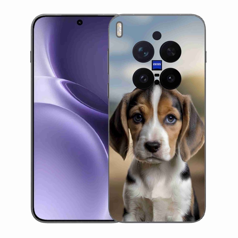 Gelový kryt mmCase na Vivo X300 Pro 5G - roztomilý bígl