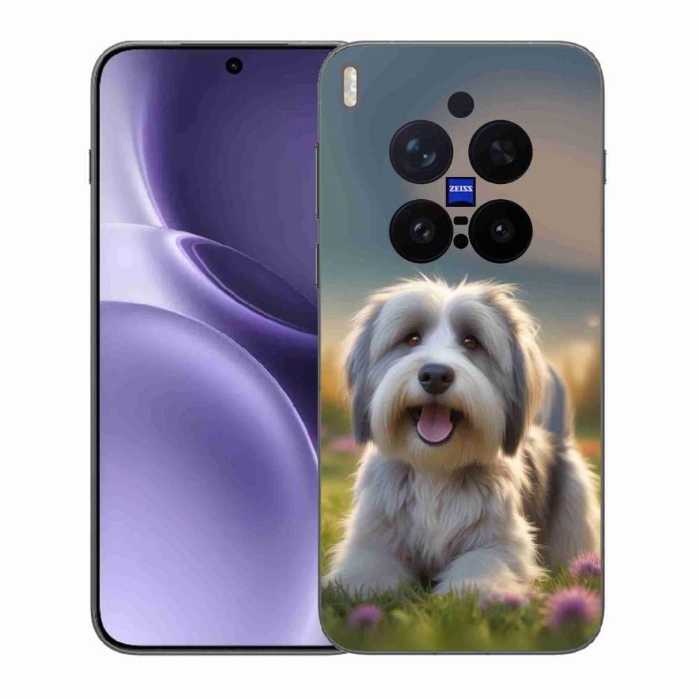 Gelový kryt mmCase na Vivo X300 Pro 5G - roztomilý havanský psík