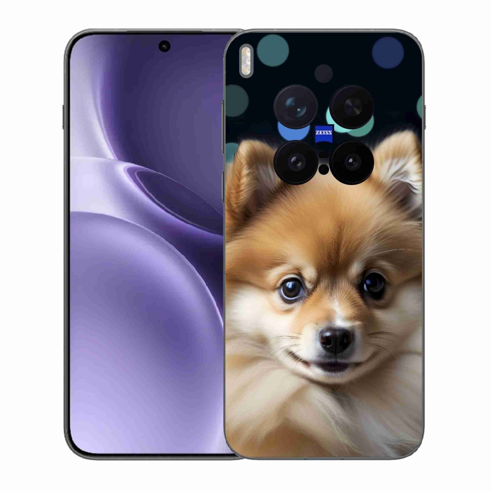 Gelový kryt mmCase na Vivo X300 Pro 5G - roztomilý pomeranian