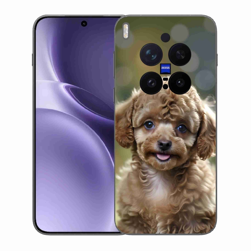 Gelový kryt mmCase na Vivo X300 Pro 5G - roztomilý pudl