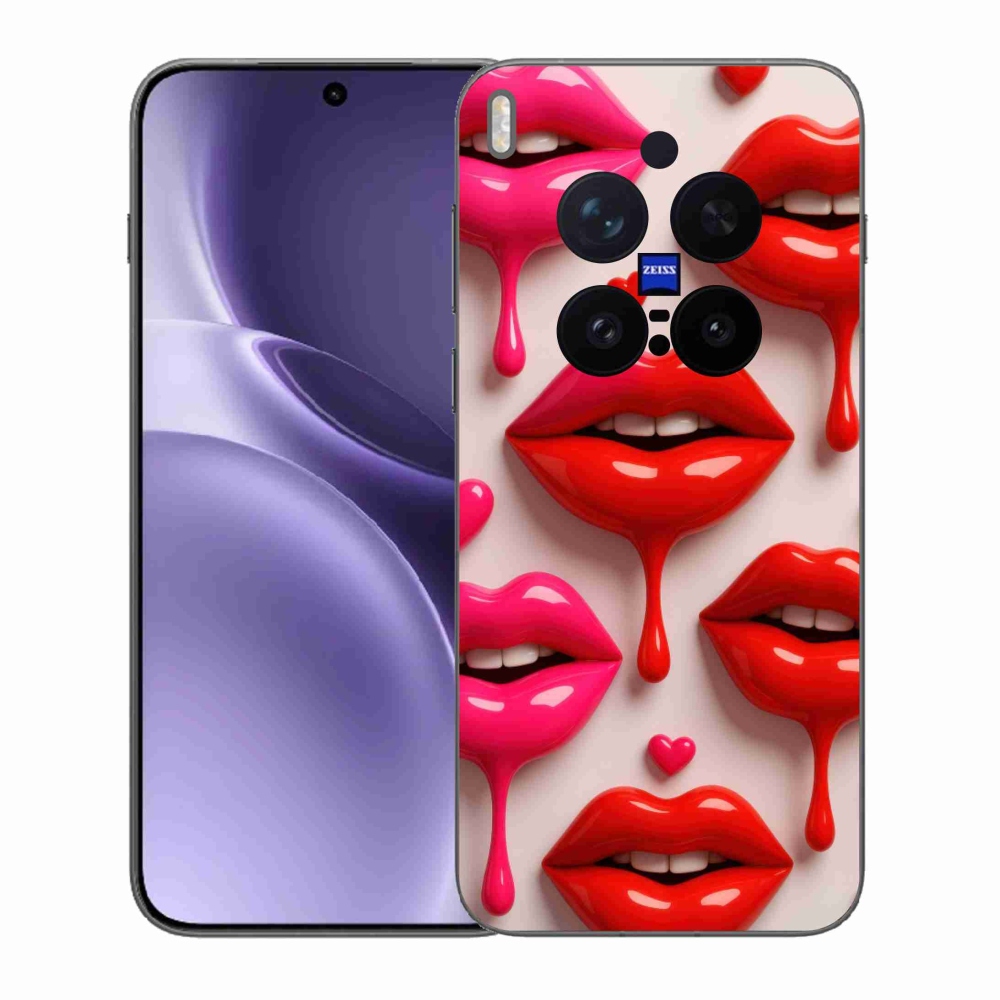 Gelový kryt mmCase na Vivo X300 Pro 5G - rty 2