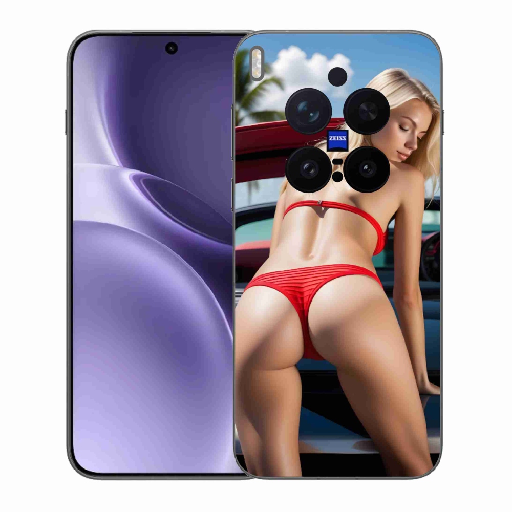 Gelový kryt mmCase na Vivo X300 Pro 5G - sexy žena 2