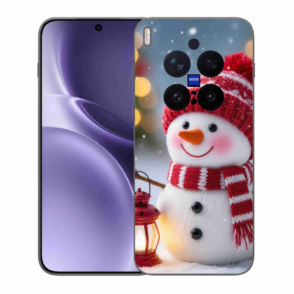 Gelový kryt mmCase na Vivo X300 Pro 5G - sněhulák 2