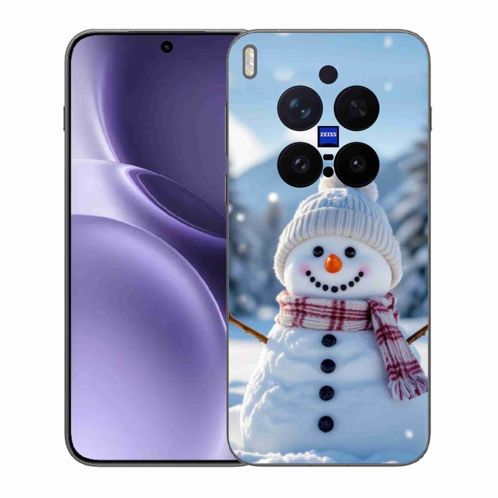 Gelový kryt mmCase na Vivo X300 Pro 5G - sněhulák 3