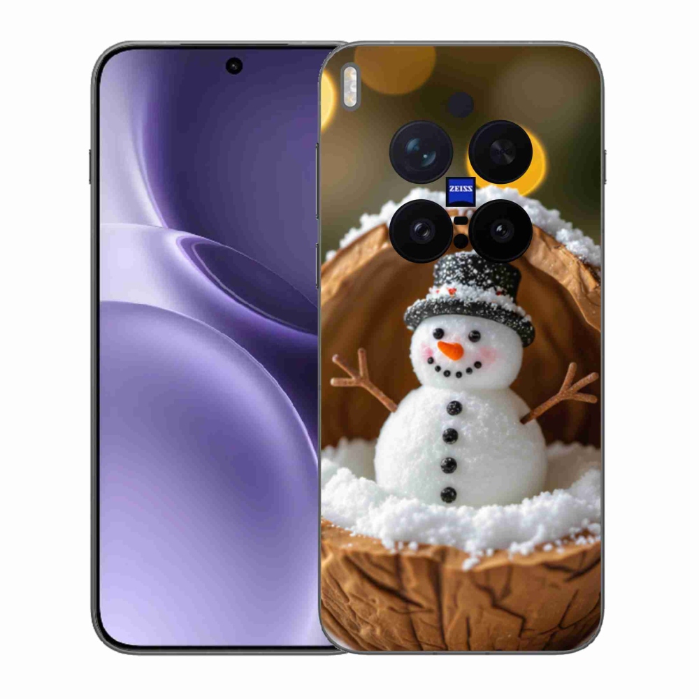 Gelový kryt mmCase na Vivo X300 Pro 5G - sněhulák 4
