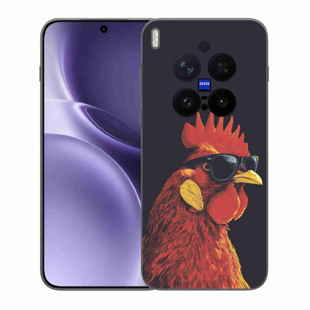 Gelový kryt mmCase na Vivo X300 Pro 5G - stylový kohout