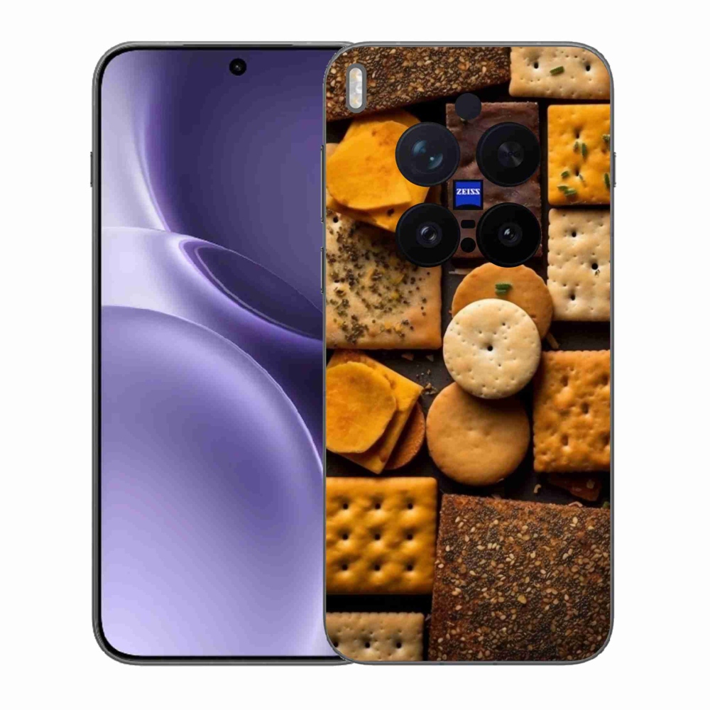 Gelový kryt mmCase na Vivo X300 Pro 5G - sušenky