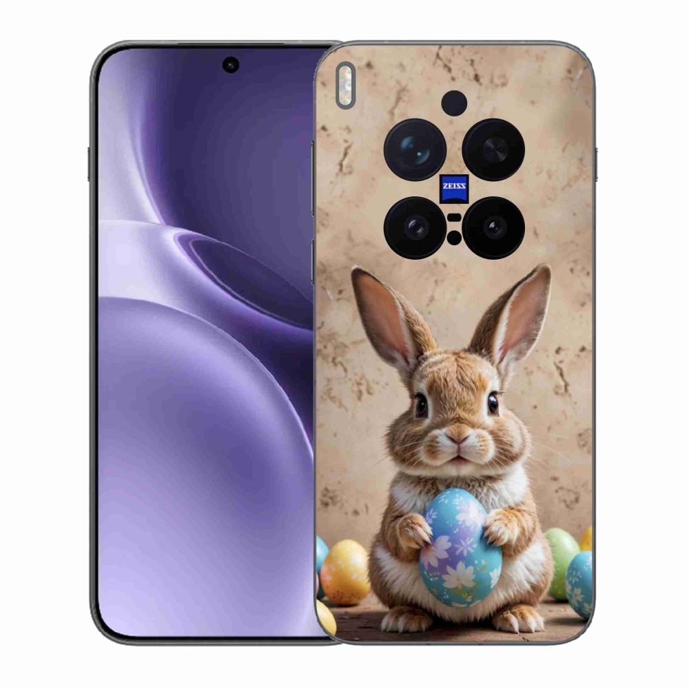 Gelový kryt mmCase na Vivo X300 Pro 5G - velikonoční králíček