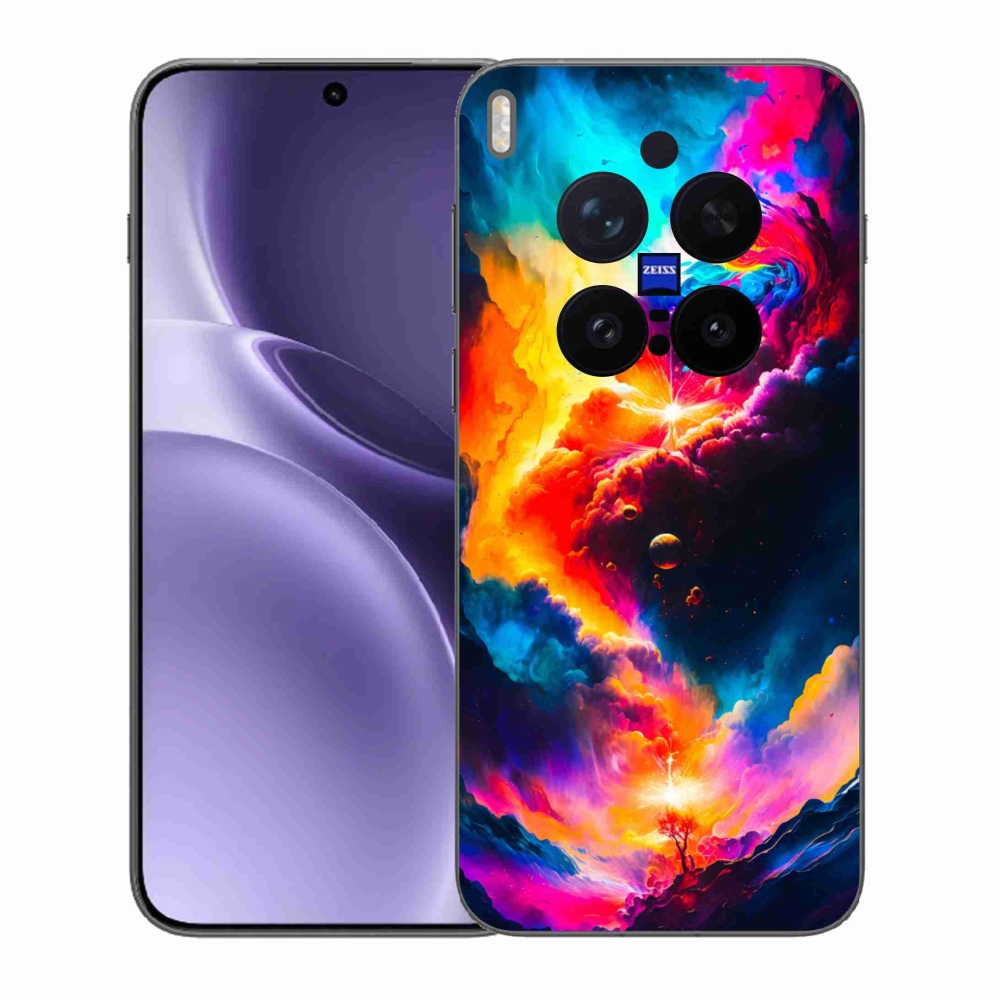 Gelový kryt mmCase na Vivo X300 Pro - abstraktní motiv