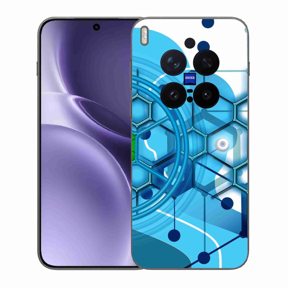 Gelový kryt mmCase na Vivo X300 Pro - abstraktní vzor 2