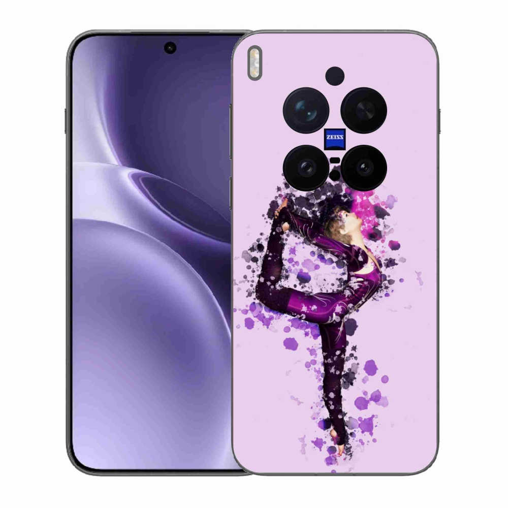 Gelový kryt mmCase na Vivo X300 Pro - baletka