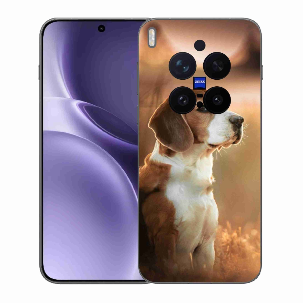 Gelový kryt mmCase na Vivo X300 Pro - bígl