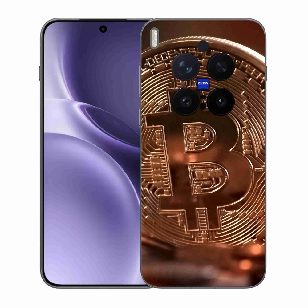 Gelový kryt mmCase na Vivo X300 Pro - bitcoin