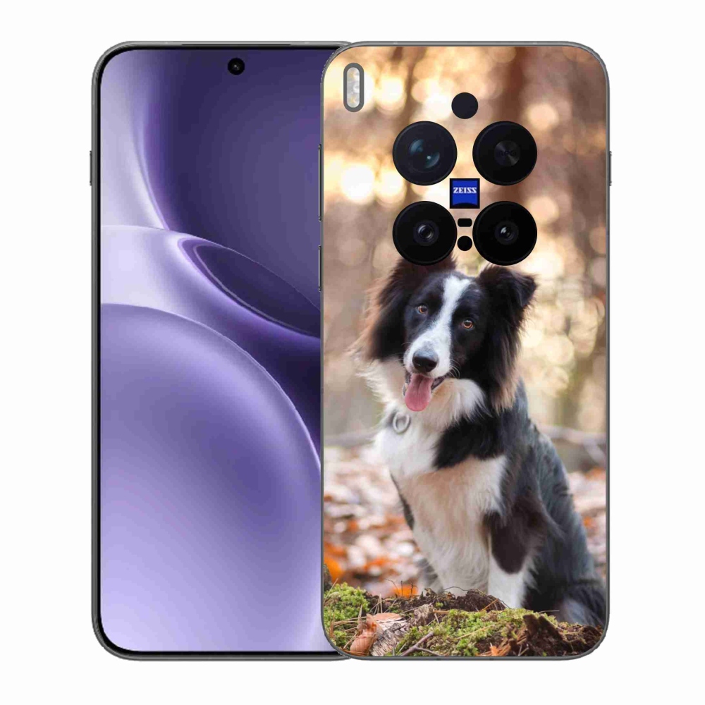 Gelový kryt mmCase na Vivo X300 Pro - border kolie 1