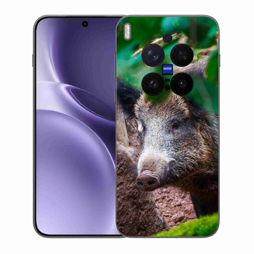 Gelový kryt mmCase na Vivo X300 Pro - divoké prase