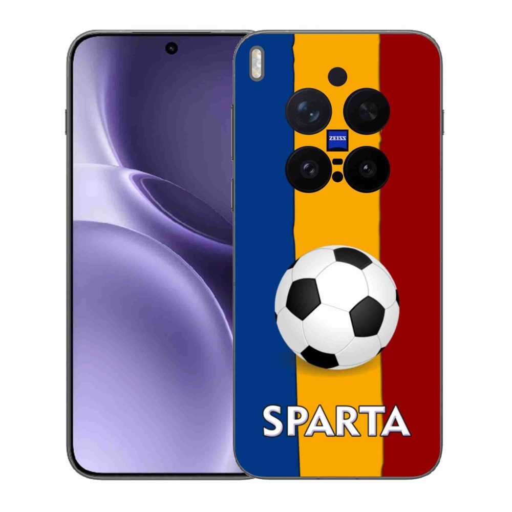 Gelový kryt mmCase na Vivo X300 Pro - fotbal 1