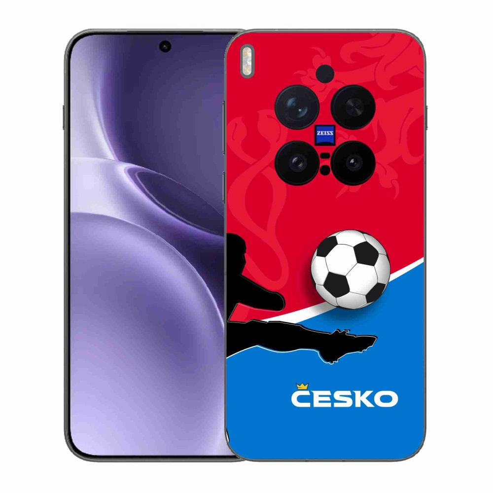 Gelový kryt mmCase na Vivo X300 Pro - fotbal Česko 2