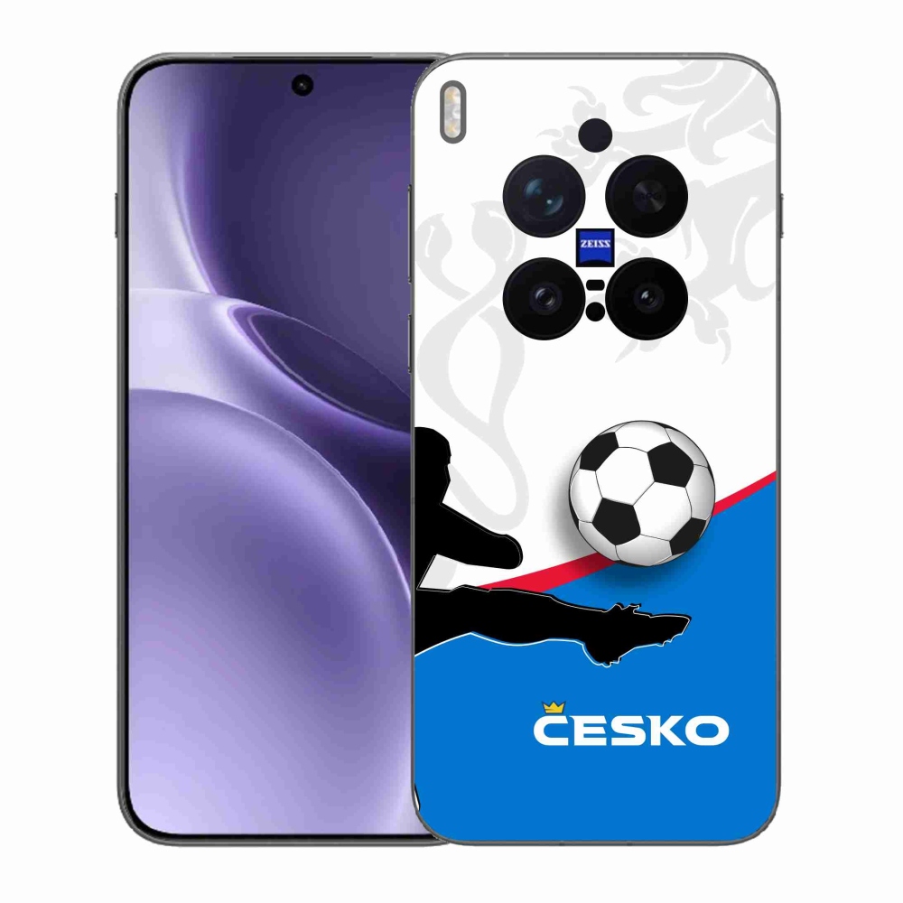Gelový kryt mmCase na Vivo X300 Pro - fotbal Česko 3