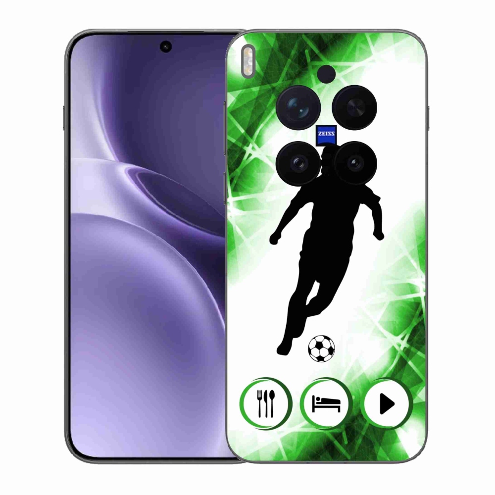 Gelový kryt mmCase na Vivo X300 Pro - fotbalista