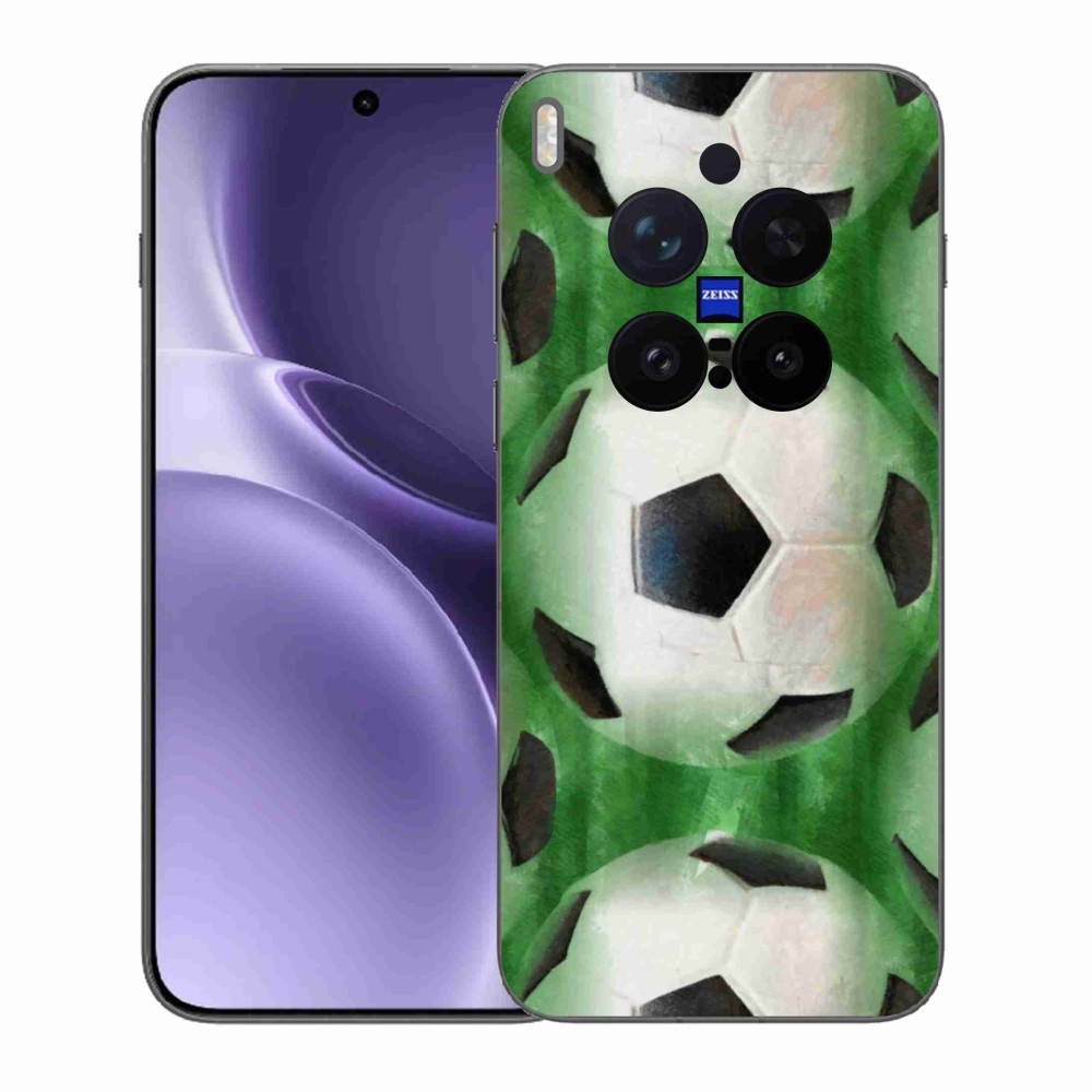Gelový kryt mmCase na Vivo X300 Pro - fotbalový míč