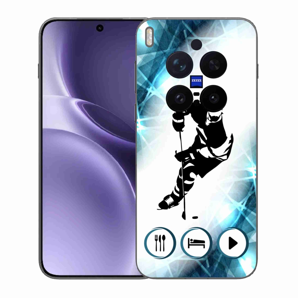 Gelový kryt mmCase na Vivo X300 Pro - hokej 1