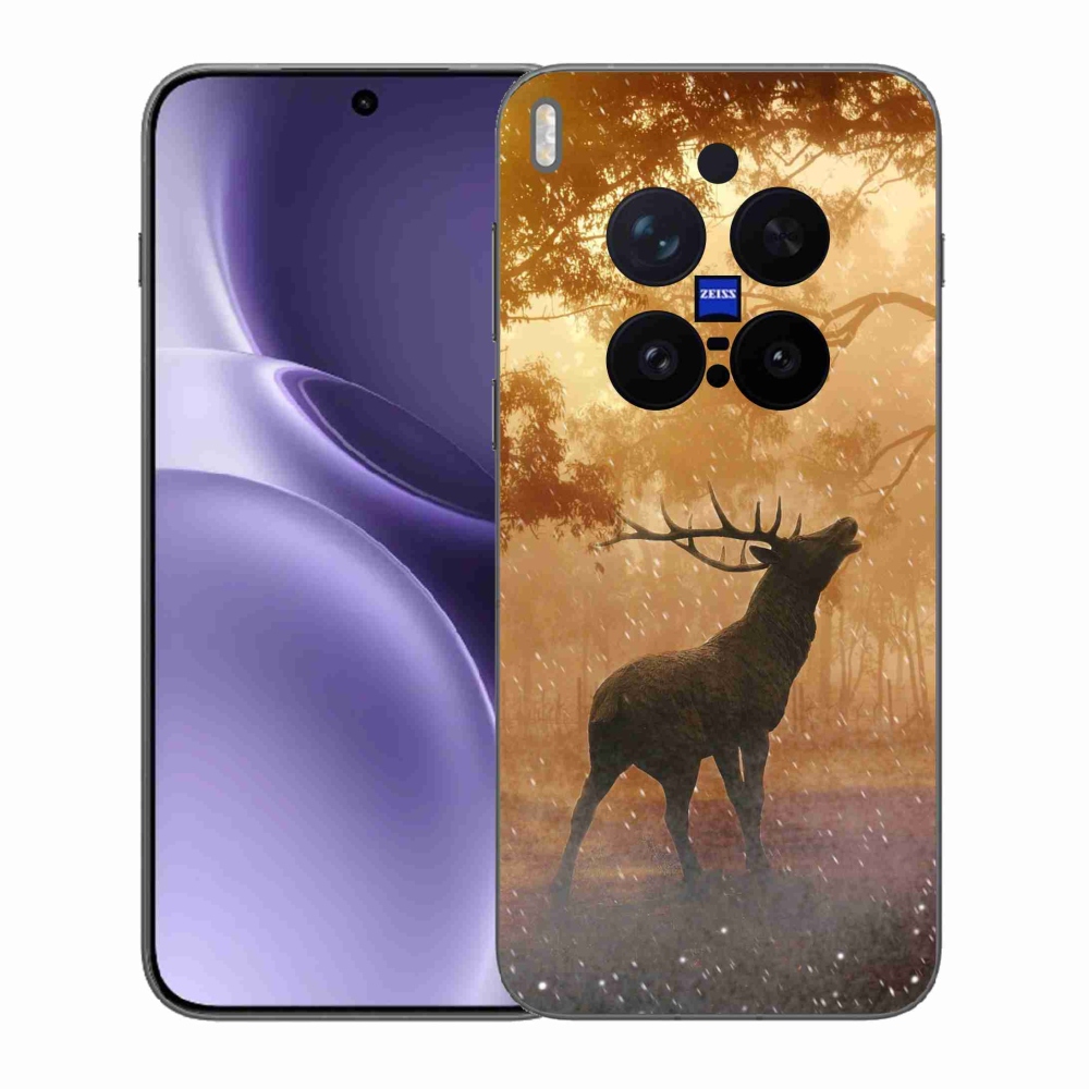 Gelový kryt mmCase na Vivo X300 Pro - jelen v říji