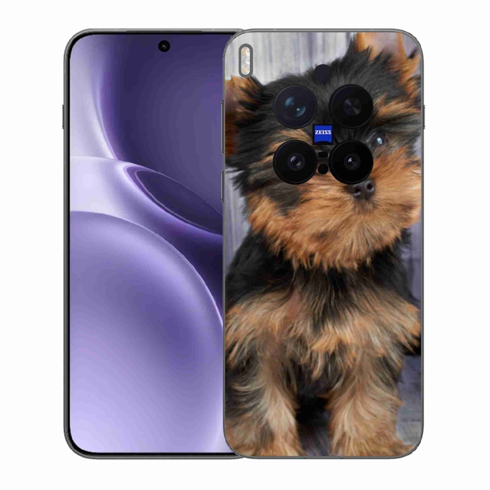 Gelový kryt mmCase na Vivo X300 Pro - jorkšír 9